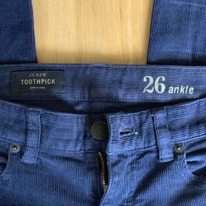 J. Crew Corduroy Pants